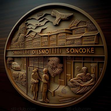 3D модель Лоронг 8 Тоа Пайо в Сингапуре (STL)